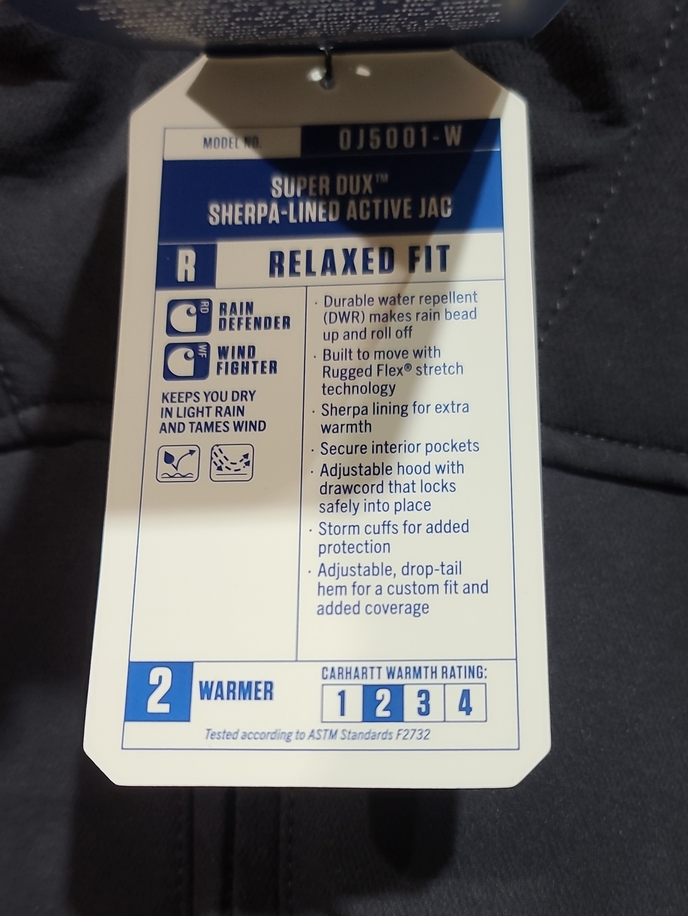 Carhartt Super Dux Relaxed Fit Sherpa-Lined Jacket / Medium NWT - Picture 6 of 6